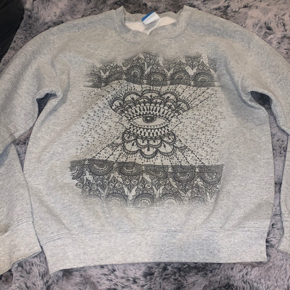 Gray Crewneck